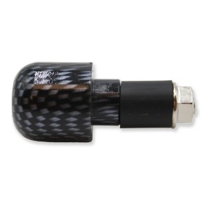 Juego contrapesos manillar V PARTS aluminio 17.5mm carbono