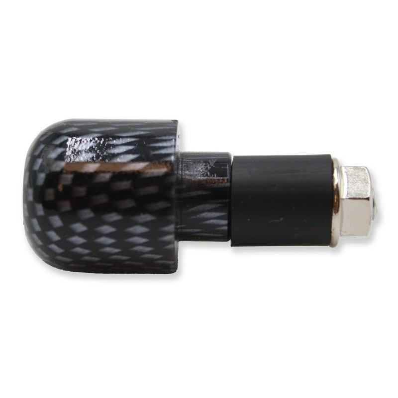 Juego contrapesos manillar V PARTS aluminio 17.5mm carbono