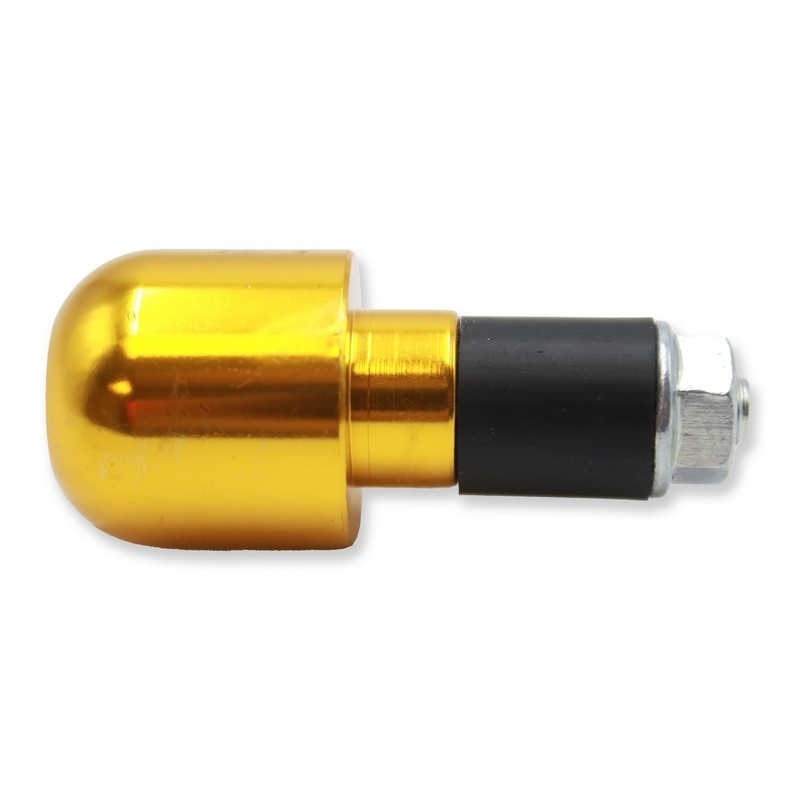 Juego contrapesos manillar V PARTS aluminio 17,5mm oro