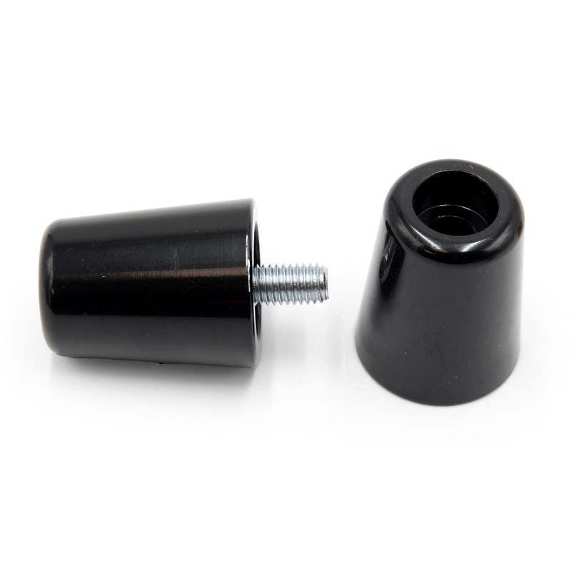 Juego contrapesos manillar V PARTS aluminio KAWASAKI negro