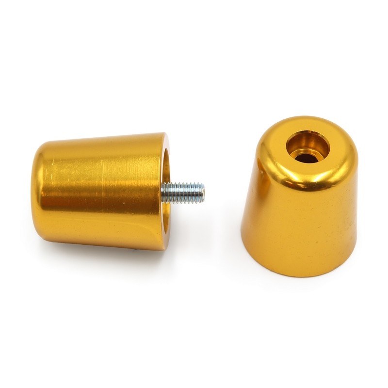 Juego contrapesos manillar V PARTS aluminio Piaggio oro