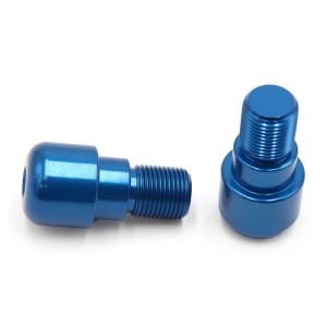 Juego contrapesos manillar V PARTS YAMAHA R6 azul