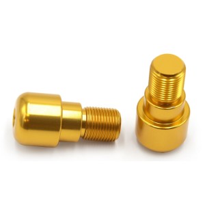 Juego contrapesos manillar V PARTS YAMAHA R6 oro