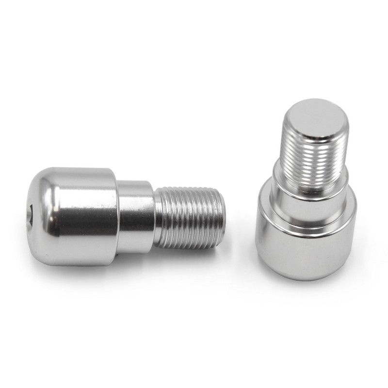 Juego contrapesos manillar V PARTS YAMAHA R6 plata