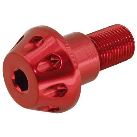 Juego contrapesos manillar V PARTS aluminio YAMAHA rojo