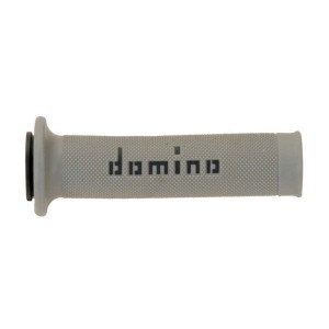 Puños racing DOMINO 126mm gris/negro A01041C4052