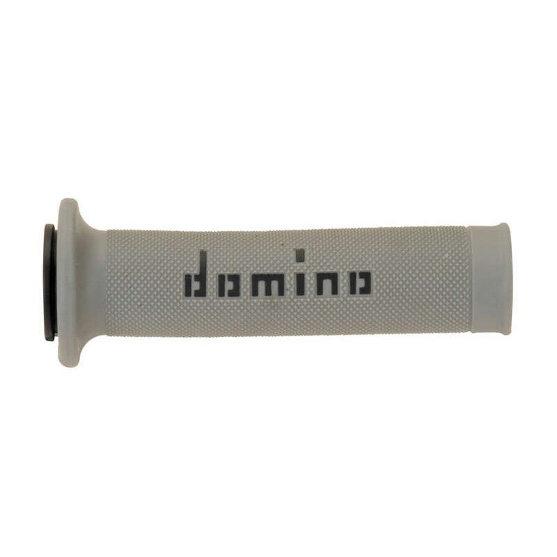 Puños racing DOMINO 126mm gris/negro A01041C4052