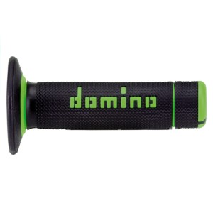 Puños off road DOMINO cross negro/verde A02041C4440