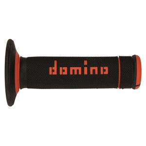 Puños off road DOMINO cross negro/naranja A02041C4540