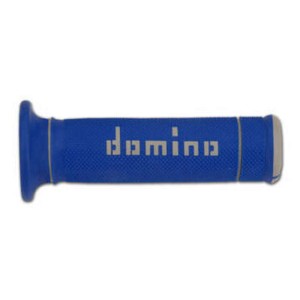 Puños de trial DOMINO azul/blanco A24041C4648A7-0