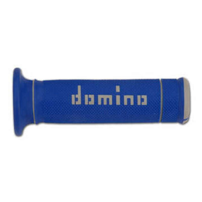 Puños de trial DOMINO azul/blanco A24041C4648A7-0