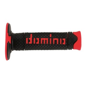 Puños off road DOMINO DSH negro/rojo A26041C4240