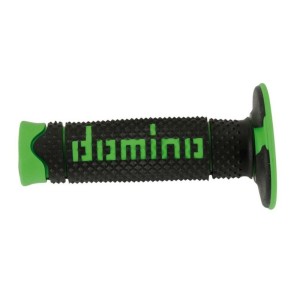 Puños off road DOMINO DSH negro/verde A26041C4440