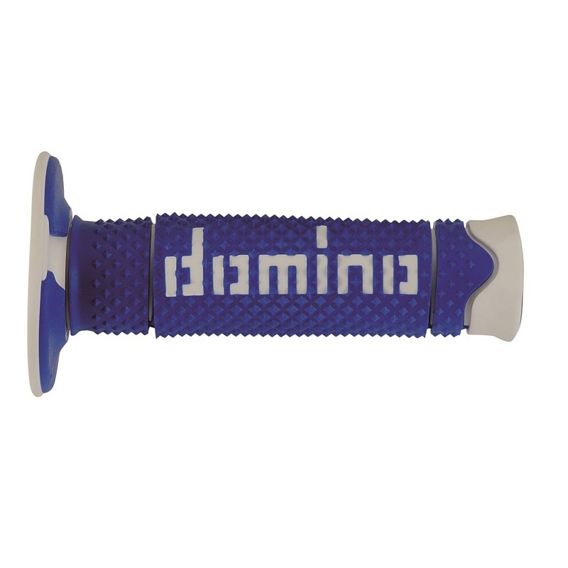 Puños off road DOMINO DSH azul/blanco A26041C4648