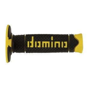 Puños off road DOMINO DSH negro/amarillo A26041C4740