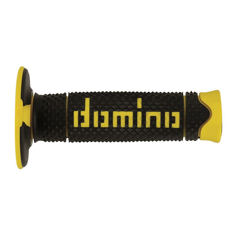 Puños off road DOMINO DSH negro/amarillo A26041C4740
