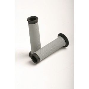 Puños Renthal carretera Dual gris/negro G174