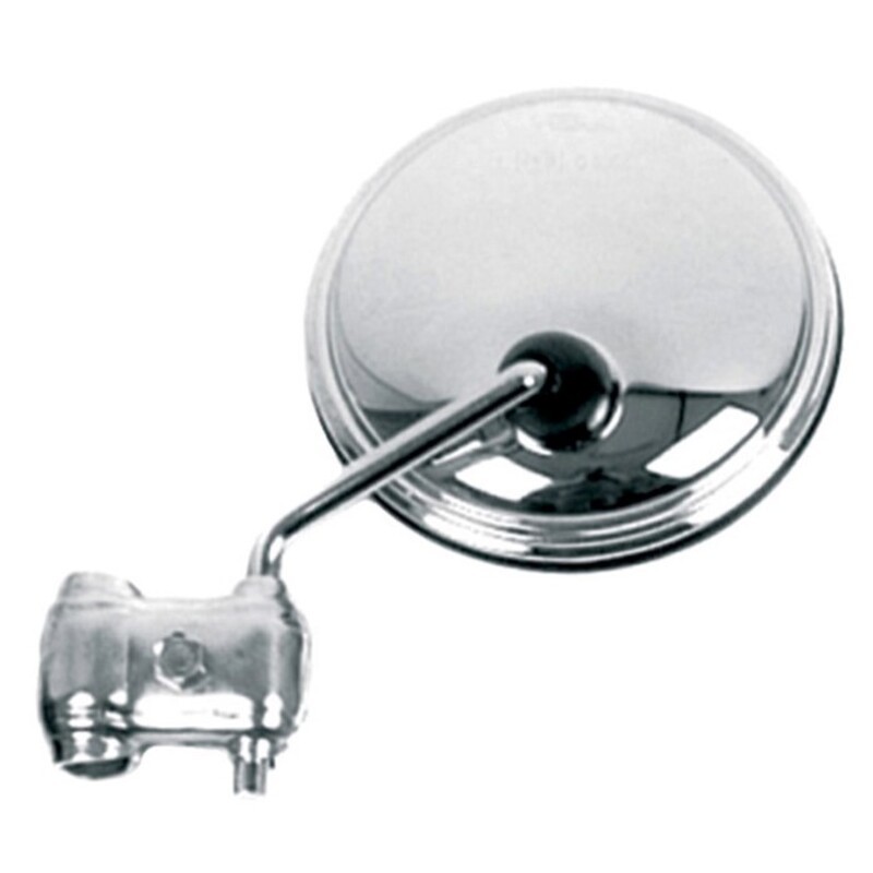 Retrovisor izquierdo universal V PARTS Vespa bordón 105 mm cromado