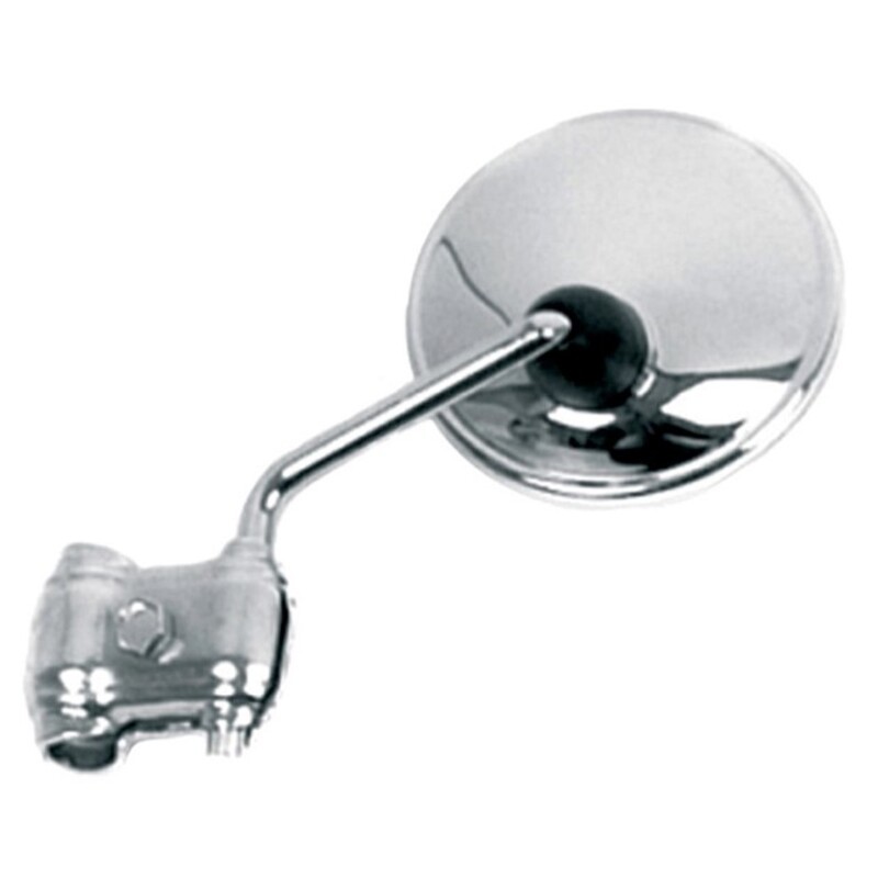 Retrovisor izquierdo universal V PARTS Vespa bordón 80 mm cromado