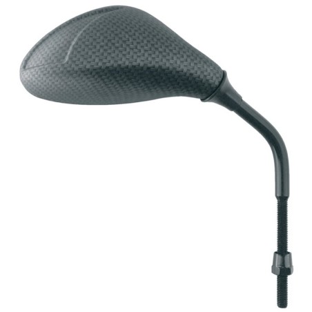 Retrovisor derecho universal V PARTS M8 x 125 carbon look M2