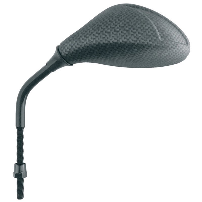 Retrovisor izquierdo universal V PARTS M8 x 125 carbon look M2