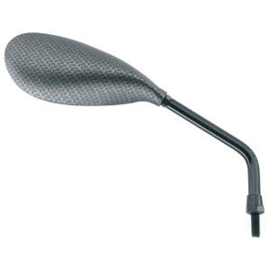 Retrovisor derecho universal V PARTS Ovoide M10 carbon look M2