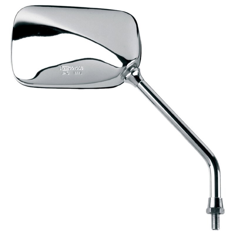 Retrovisor derecho universal V PARTS Custom M10 cromado