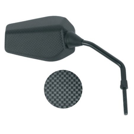 Retrovisor derecho VICMA tipo OEM carbono - Derbi Senda 50