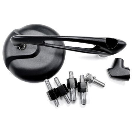 Retrovisor ambos lados universal V PARTS al puño negro