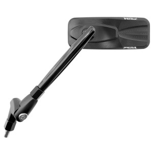 Retrovisor ambos lados universal V PARTS Aluminio Fresado Negro