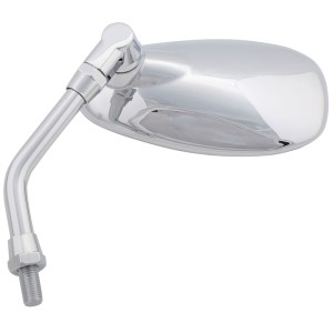 Retrovisor ambos lados universal V PARTS Custom ovalado cromado