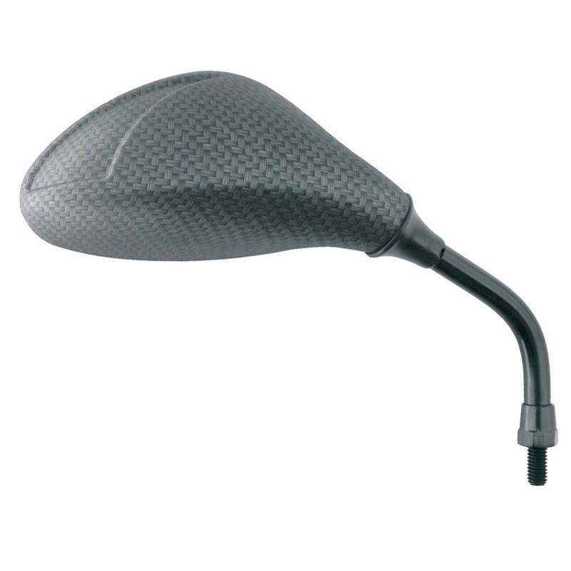 Retrovisor derecho universal V PARTS M8 x 125 carbon look M2