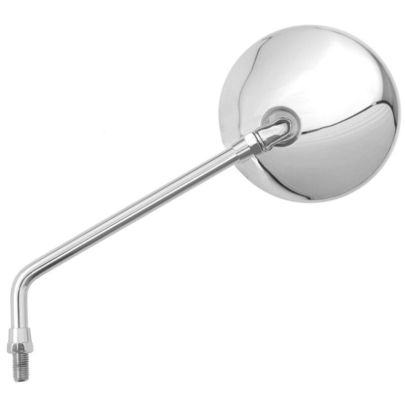 Retrovisor ambos lados universal V PARTS manillar cromado M10 x 1.2...