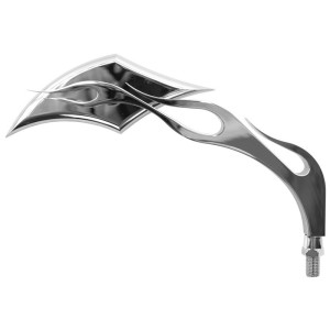 Retrovisor derecho universal V PARTS Custom Llamas + adaptador M10 ...