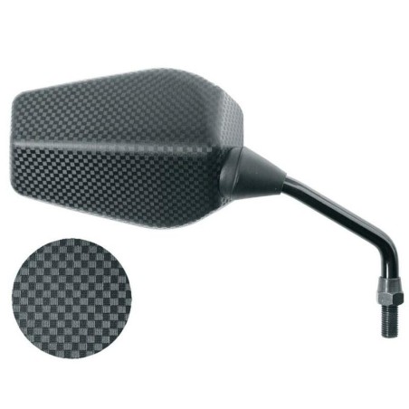 Retrovisor derecho VICMA universal - C/Fiber M10/125 (Sustituye E694)