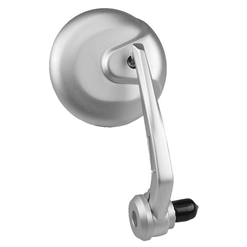 Retrovisor ambos lados universal V PARTS al puño plata redondo