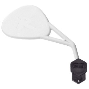 Retrovisor derecho universal V PARTS Enduro R Brida Blanco