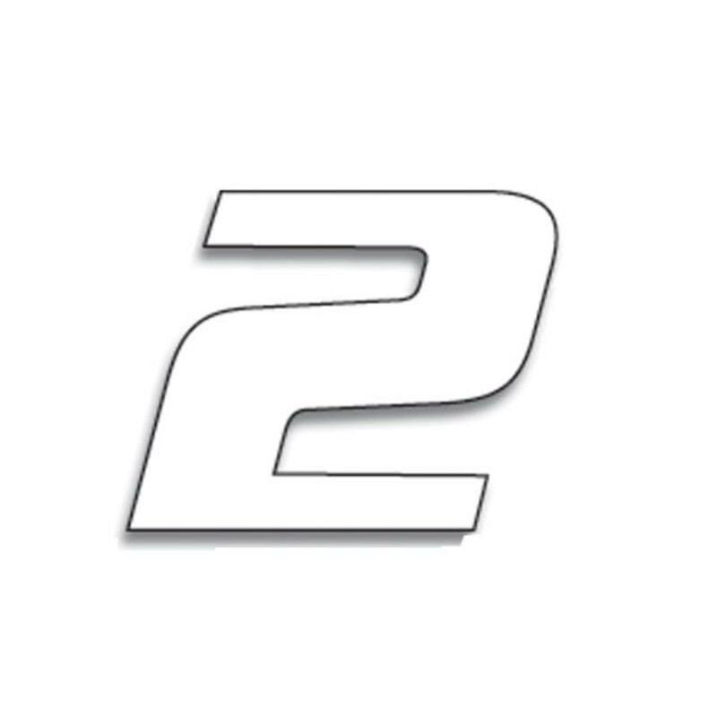 Numeros de carrera blanco - Pack de 3 uds BLACKBIRD PVC 5049/10/2