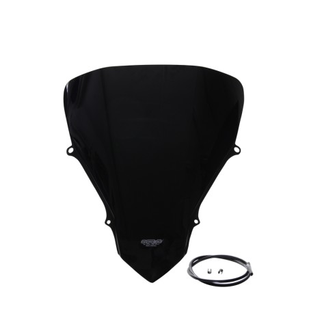 Pantalla MRA, negro, original Kawasaki ZRX 1200 S 2001-