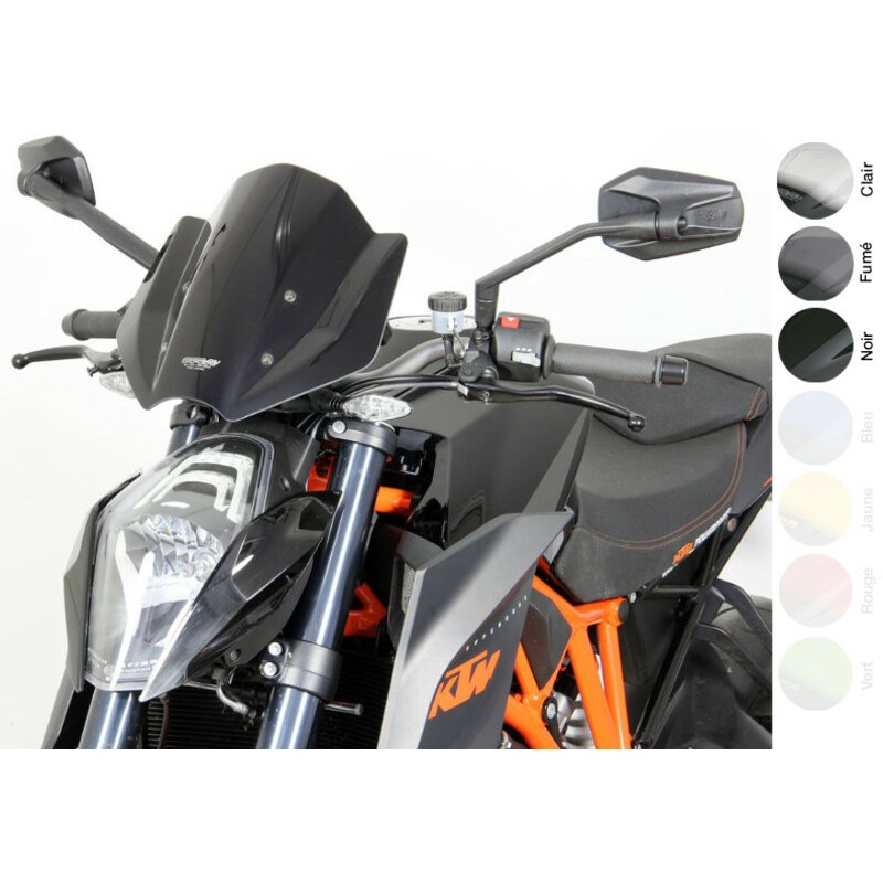 Pantalla MRA Racing 1290 Super Duke R 13-, transparente