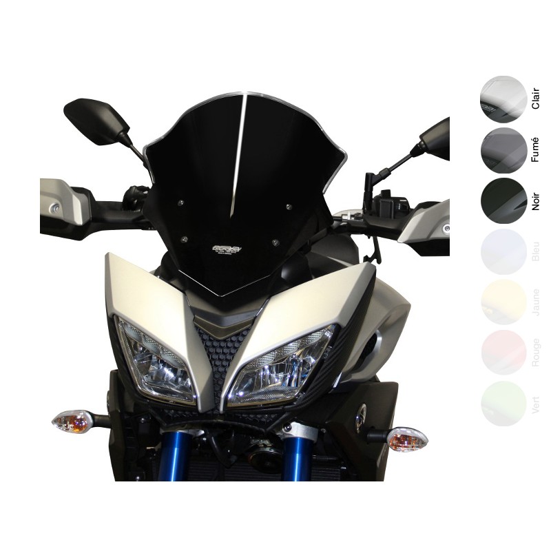 Pantalla MRA Touring MT-09 Tracer 15, negro