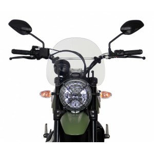 Pantalla MRA Touring, Ducati Scrambler, transparente