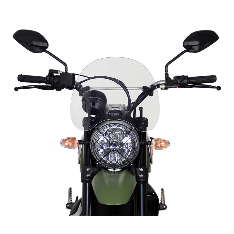 Pantalla MRA Touring, Ducati Scrambler, ahumado