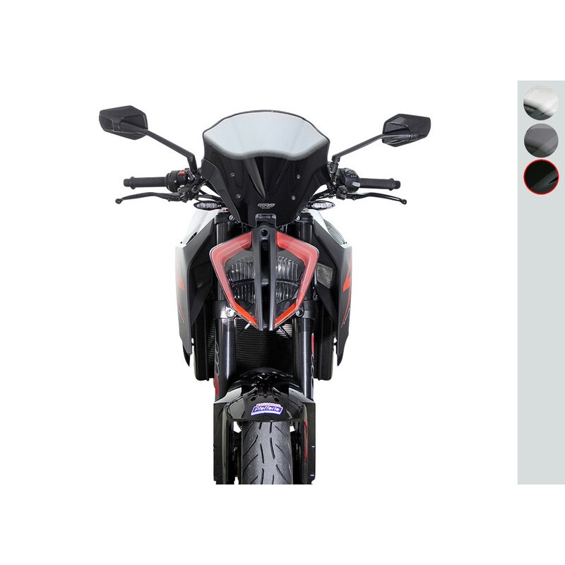 Pantalla MRA Racing KTM 1290 Super Duke, negro