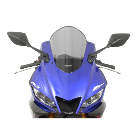 Pantalla MRA Racing, ahumado, Yamaha YZF-R3