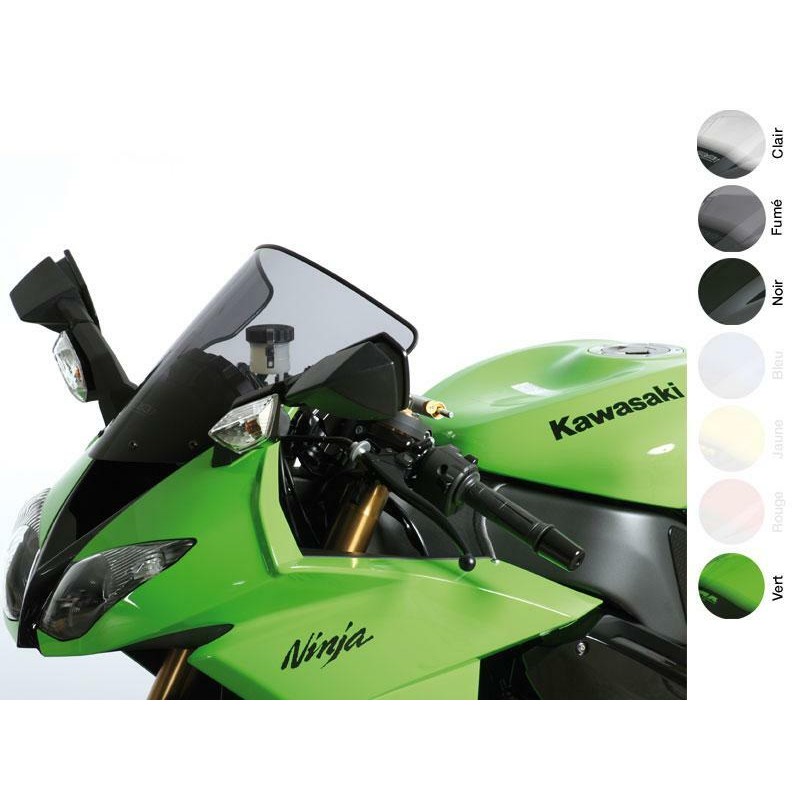Pantalla MRA, negro, original ZX10R 08-09, ZX6R '09
