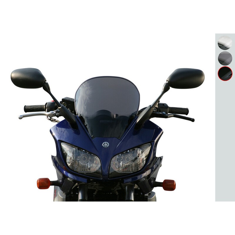 Pantalla MRA Touring, negro, Yamaha FZS 1000 Fazer 2001-2005