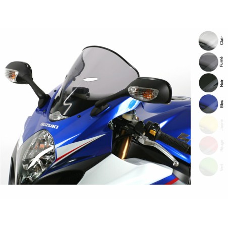 Pantalla MRA Racing, ahumado, Suzuki GSXR 1000 2007