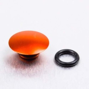 Tapón tornillo de aluminio M6 Pro-Bolt LBUT6O Naranja