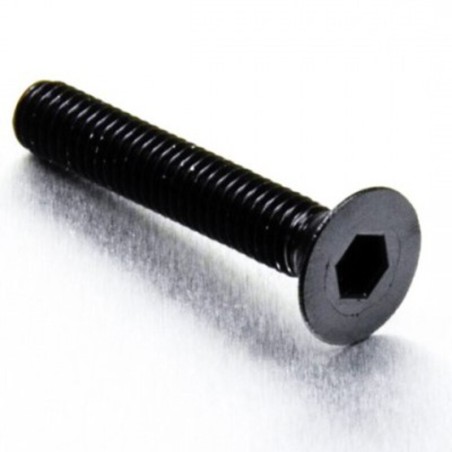 Tornillo de Aluminio Pro-bolt avellanado M6 x (1.00mm) x 35mm negro...